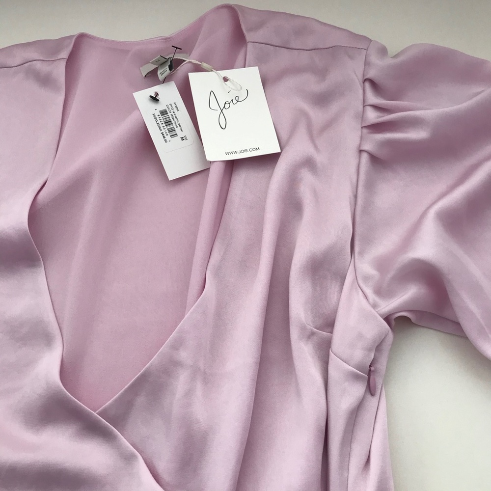 JOIE Kyrene asymmetric wrap-effect dress - Picture 9 of 10